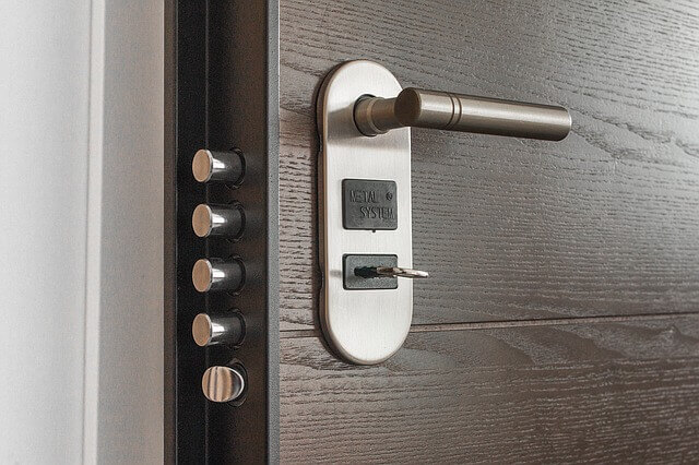 install a secure lock after moving cross country to a new home