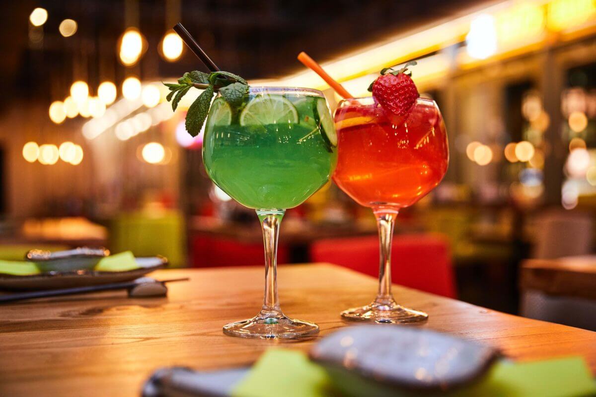 colorfull cocktails
