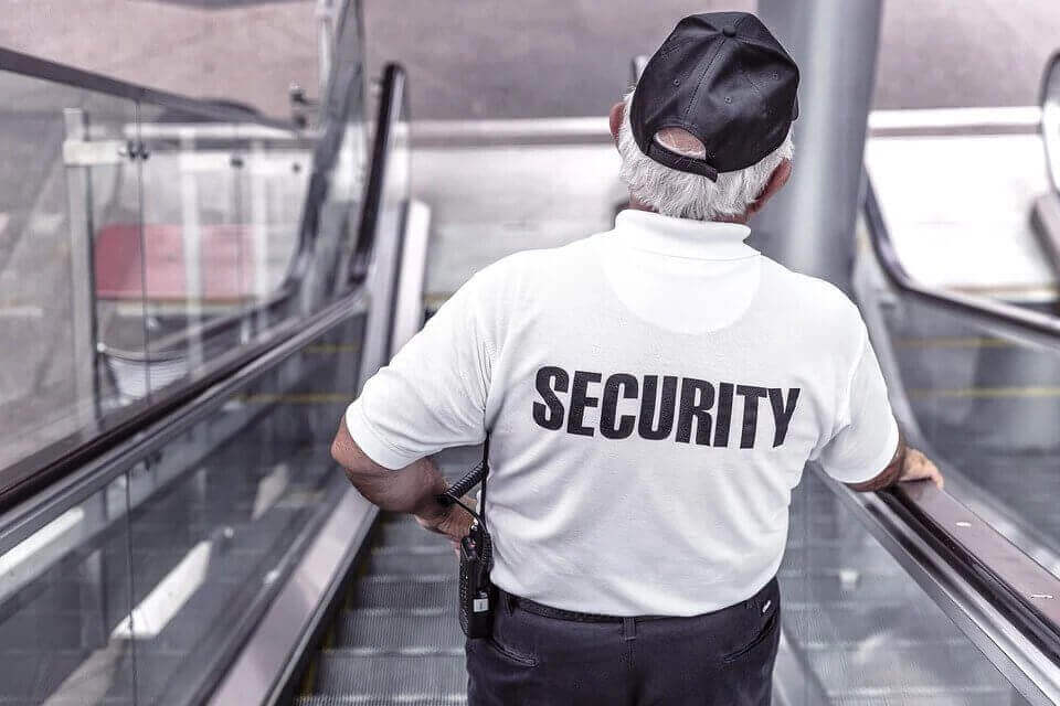 A security officer