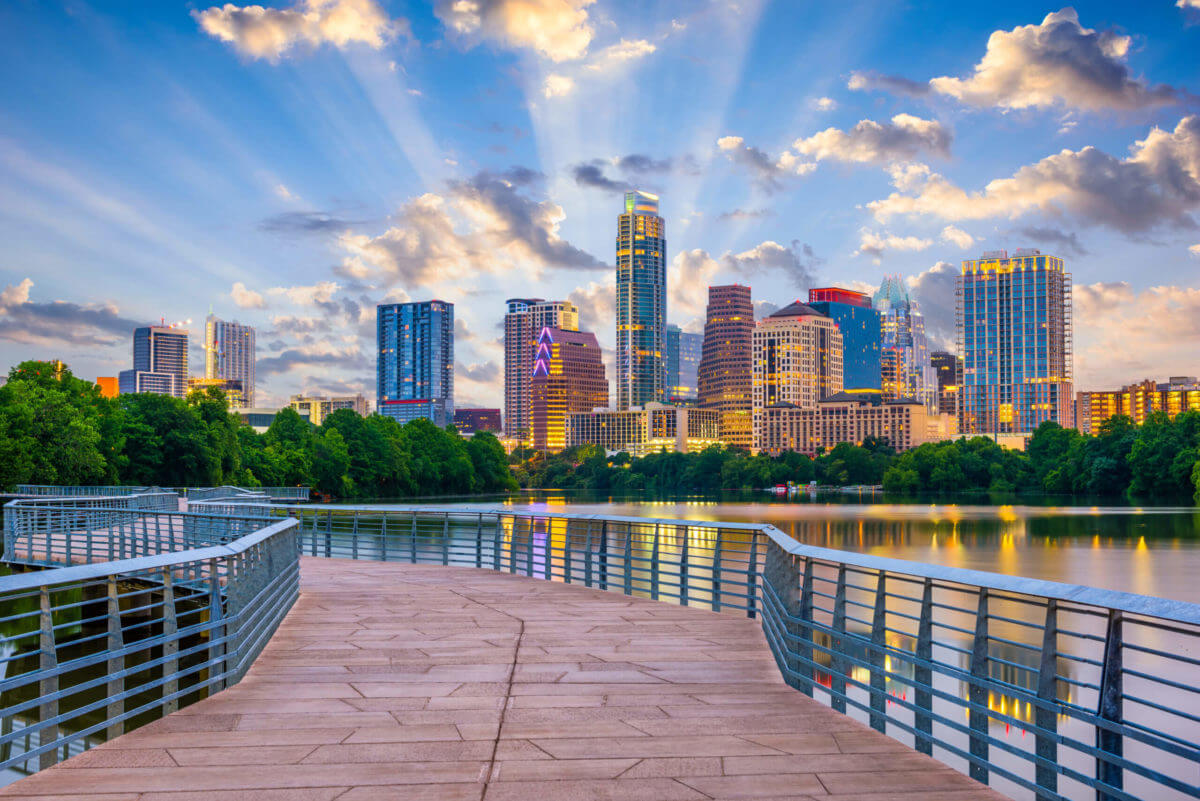 Lights in Austin, Texas