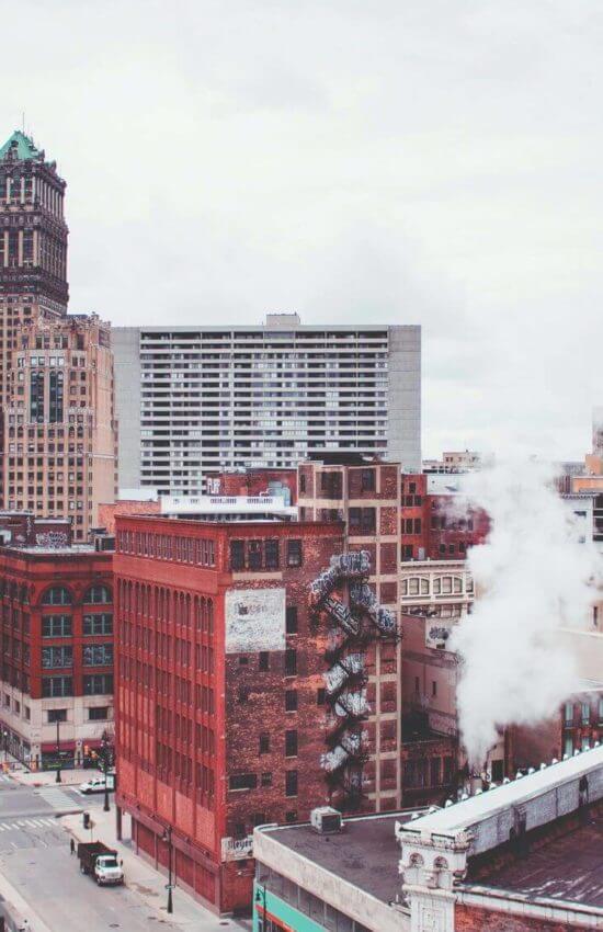 Detroit during the day