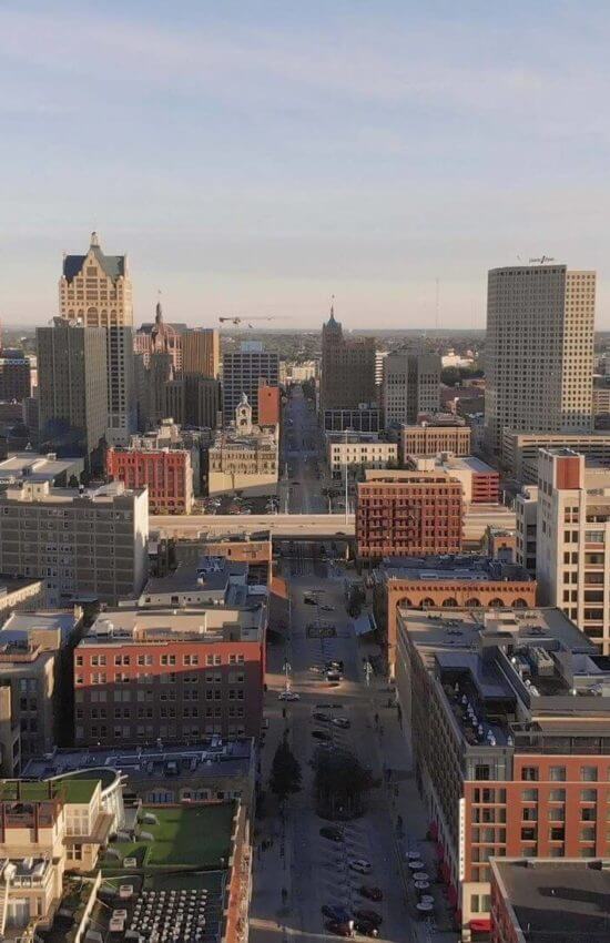 Milwaukee during the day