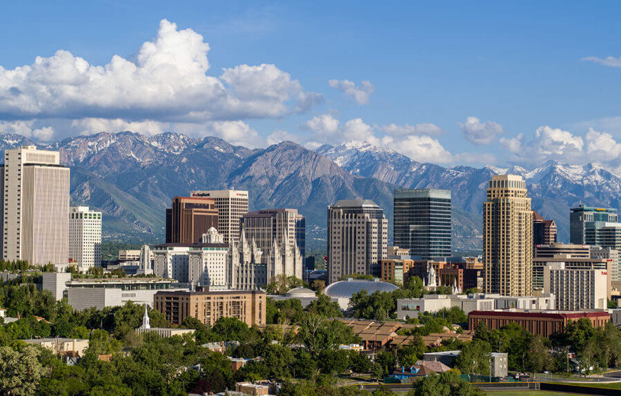 Salt Lake City skyline