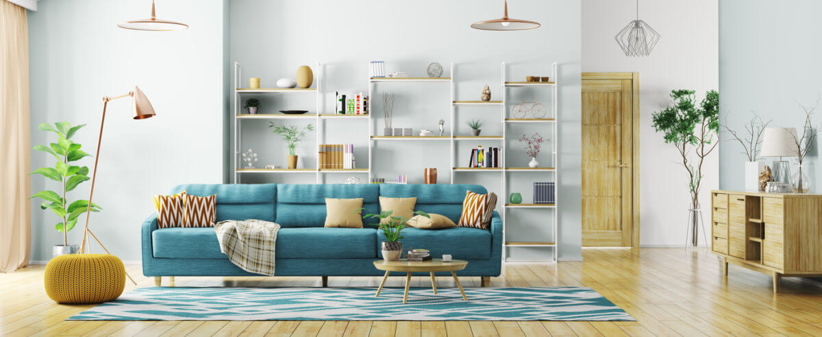 A minimalistic living room