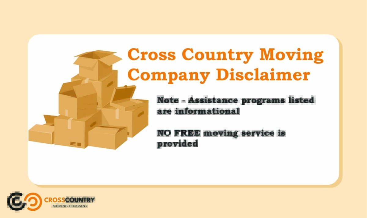 Cross Country Moving Company Disclaimer