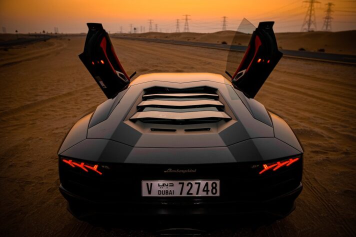 A luxury Lamborghini Sesto Elemento